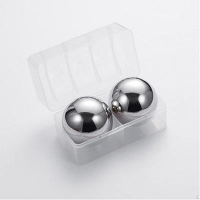 2 Pieces Ice Balls Easy To Use Reusable Convenient Gift Round Cubes Stones for