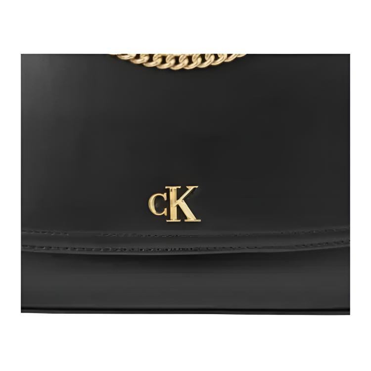 Calvin Klein Logo Letter Crossbody Shoulder Bag Small Women bags Black 4F3171G-YIH