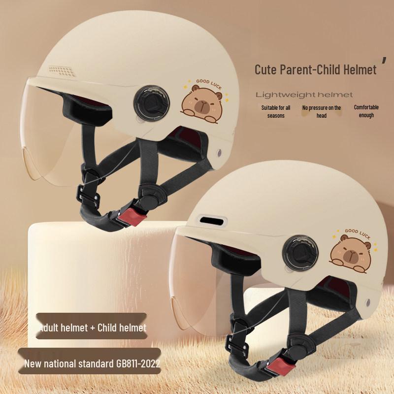 3C Certified Parent-Child Helmet for Boys & Girls Ages 3-12, Electric Scooter, All-Season Safety Summer Helmet