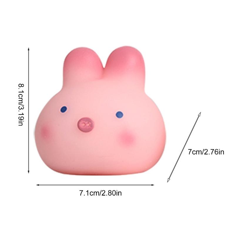 Multipurpose Decompression Squeeze Rabbits Pig Toy Creative Designs To Stimulate Imagination Office Craft Supplies