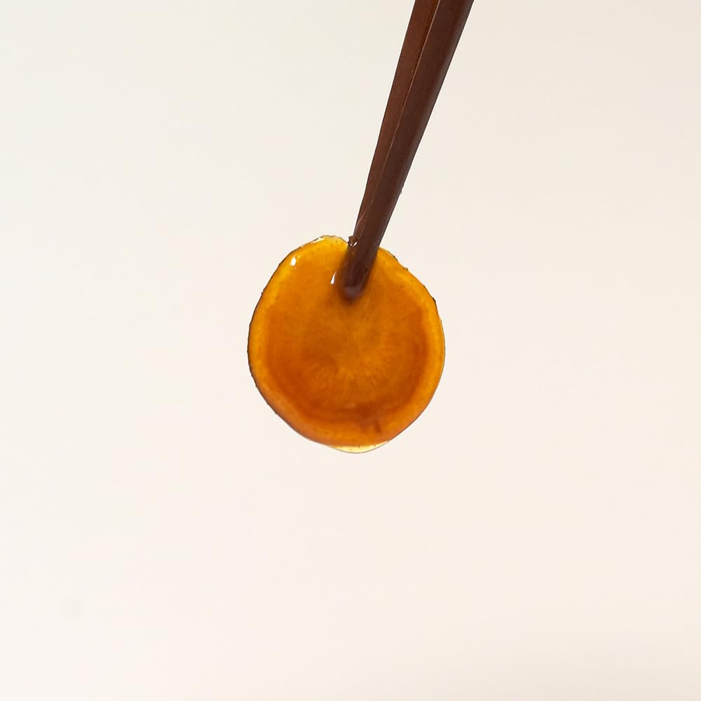 Tanpopo Red Ginseng Soft and Easy to Individually Sliced and Wrapped Honpo's Honey-Pickled (Korean Ginseng) - 50g, Eat,