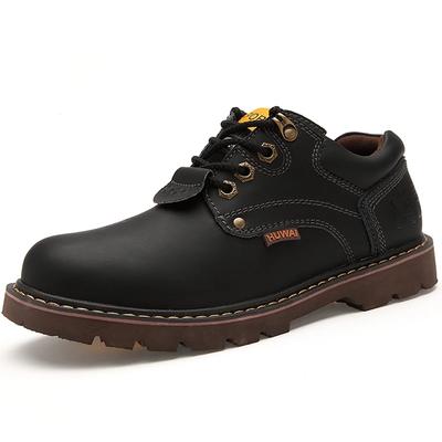 Nauji vyriški odiniai batai Originalūs britiški vyriški darbiniai batai Klasikiniai aulinukai Odiniai laisvalaikio batai Sapatos Para Hombre