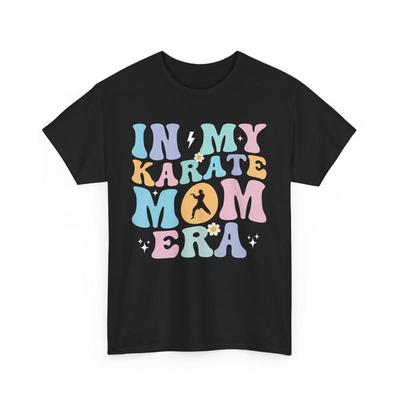 Retro Karate T Shirt In My Mom Era for Present