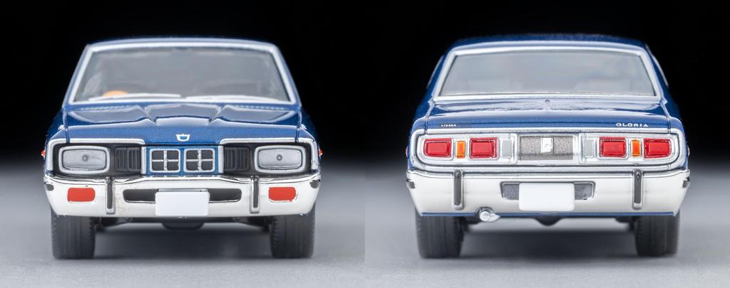 TOMYTEC Tomica Limited Vintage Neo Nissan Gloria HT 2800 SGL Navy Blue 1975 Model 336730 1/64 LV-N359a 2-door (Finished Product)