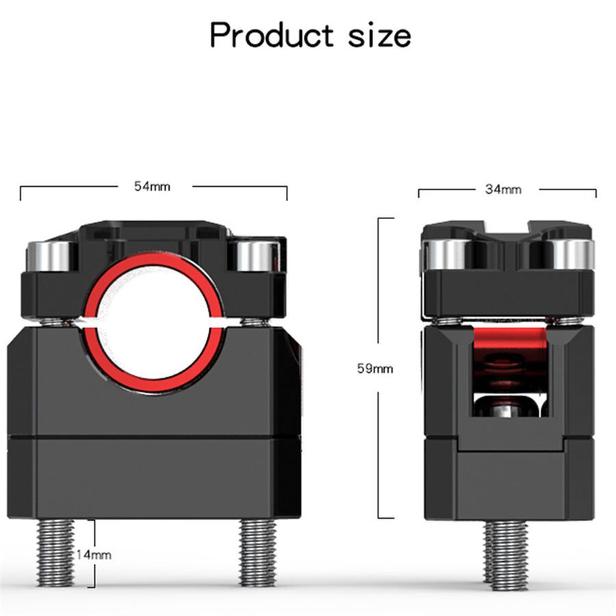 22mm/28mm Motorrad Lenkererhöhung CNC Motocross Zubehör Moto Roller Pit Bike Cafe Racer Pitbike Chopper