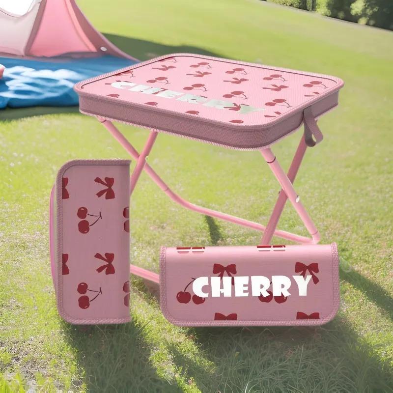 Outdoor foldable stool portable backpack stool with lightweight mini carry outdoor camping chair, fishing stool, picnic stool