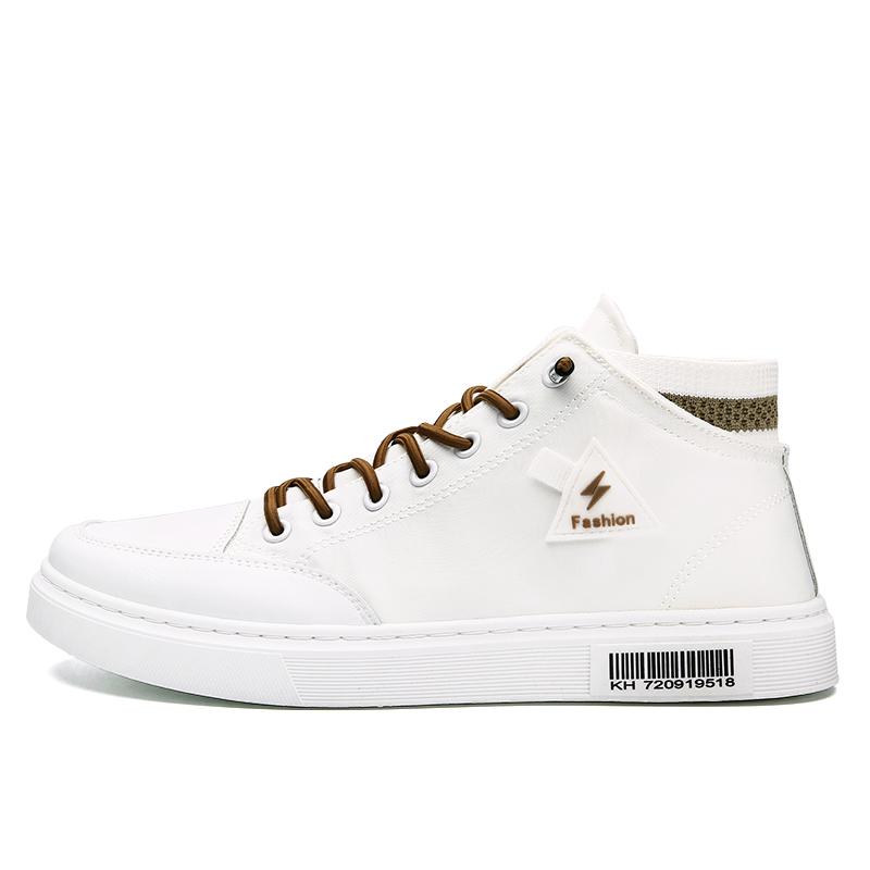 Fashion 2025 New Trendy Versatile Shoes Men's Spring New Breathable White Shoes Men's Sports and Leisure Board Shoes Trendy Shoes