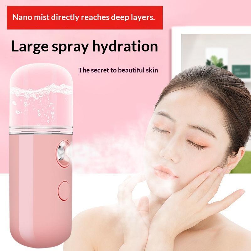 Portable Nano Facial Sprayer USB for Quick Hydration Skincare on the Move