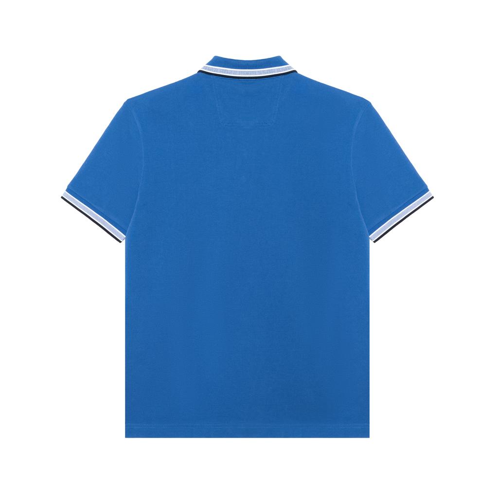 Hugo Boss Striped-border Cotton Polo Shirt 50469055-420