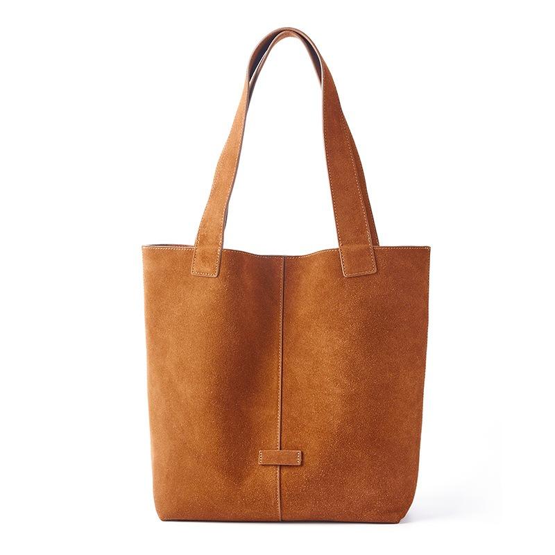 

Женские сумки-бестселлеры, новые ретро матовые плечевые сумки из коровьей кожи, сумки-тоут большой вместимости, женская натуральная кожа.