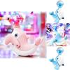 Light Up Dolphin Toy With Sound And Light For Kids Play And Development