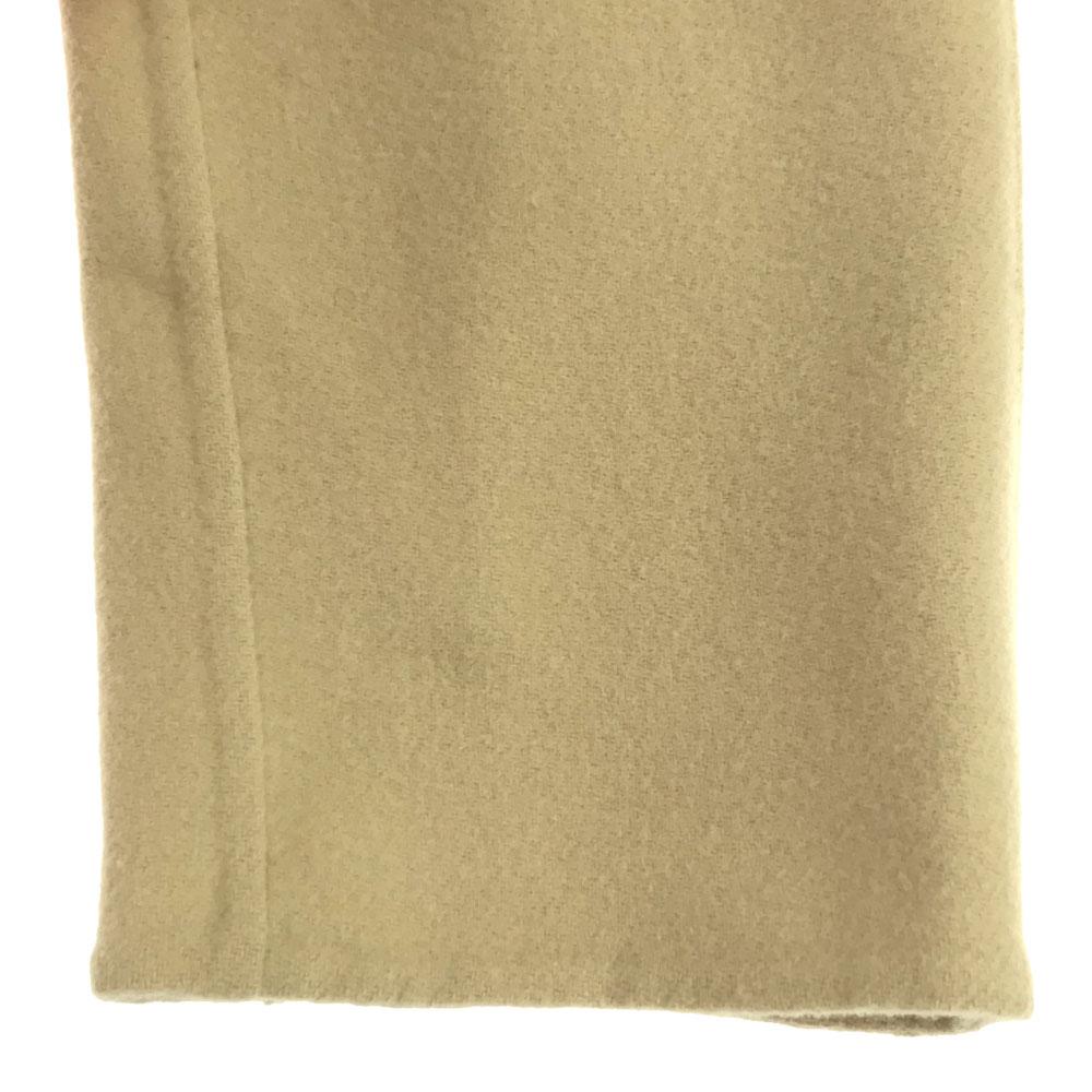 ELENDEEK wool blend Hoody Long coat 1 off white Waist belt Women Used