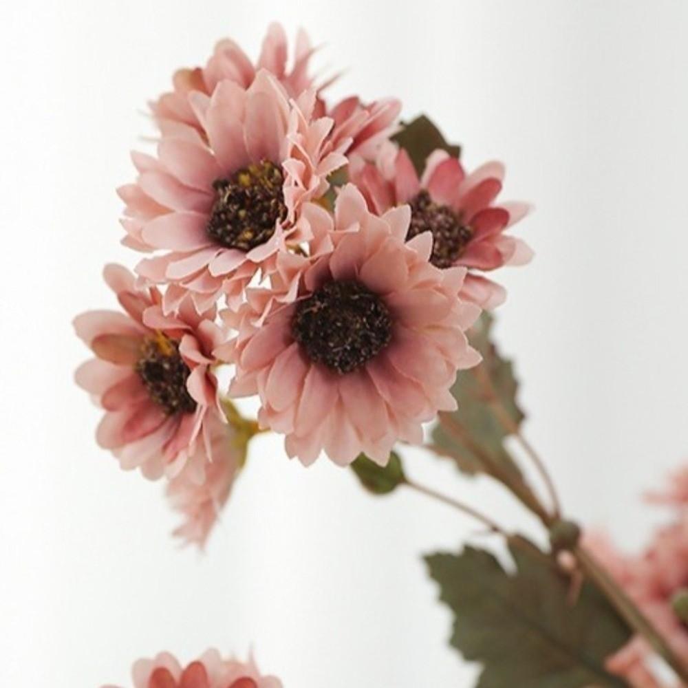 Eco-Friendly Artificial Daisy Flowers Lifelike Silk Flowers Fake Chamomile Flowers Home Decor