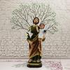 Quality Resin Marys Jesuses Statue Light Yet Solid Faith Inspireds Home Accent Catholic Figurine Ornamentation