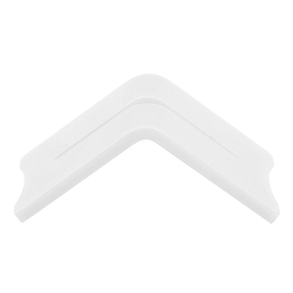 Photo Holder Acrylic V Shaped Desktop Picture Standing Holder for Fujifilm Photos White