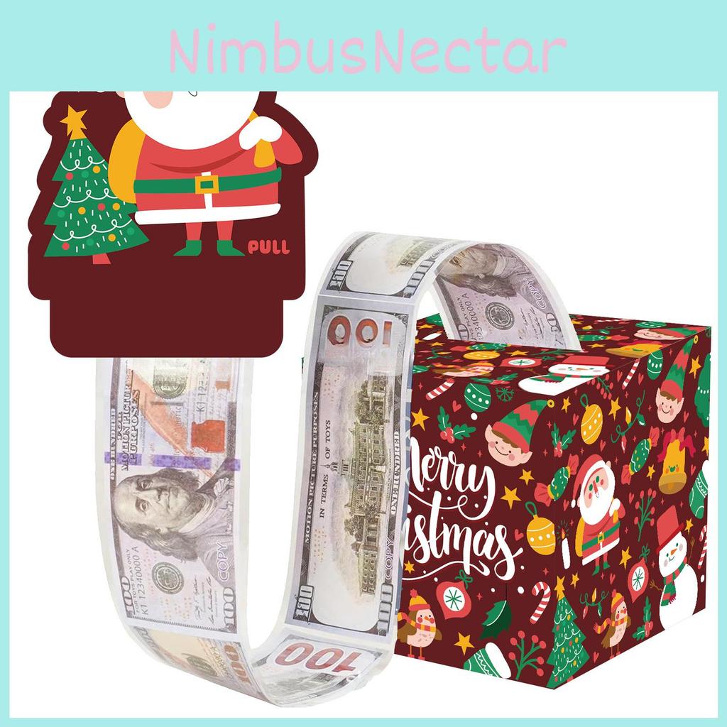 Motif Arbre Boîte à Argent de Noël Boîte Cadeau en Papier Pour Décorations Cadeaux de Noël