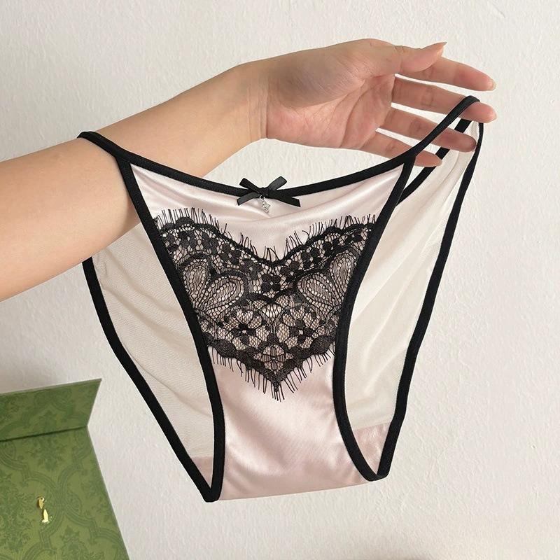 

Сексуальные и соблазнительные кружевные трусики во французском стиле для женщин. Приятные к коже, тонкие, с высоким разрезом, с низкой посадкой. L розовый