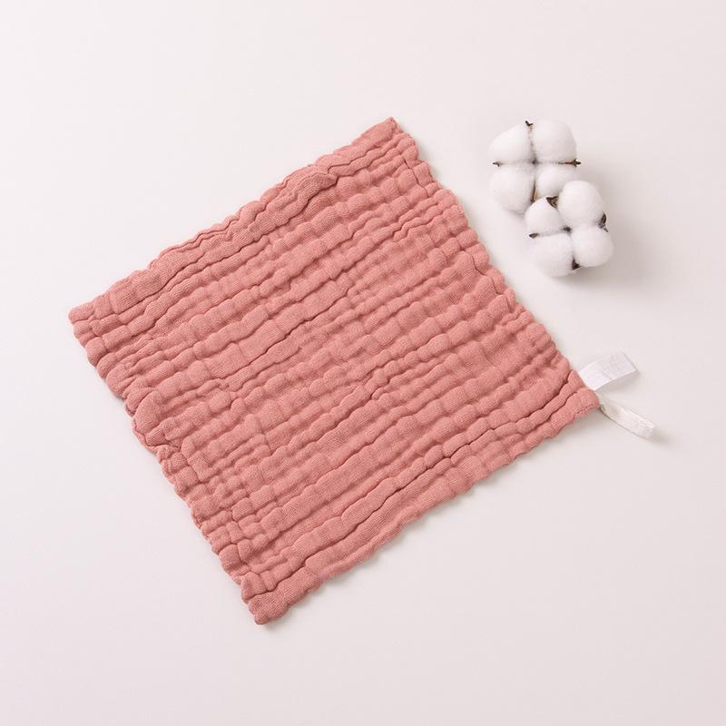 Six-Layer Gauze Newborn Baby Washcloth 30x30 Cm - Class A Drool Towel