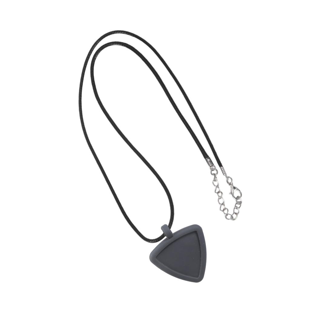 Adjustable Silicone Necklace Guitar Accessory Necklace for Guitar Pick Organization Electric Bass Musician Present
