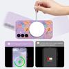 Colorful Cartoon Pattern Case For Samsung Galaxy S25 Ultra S24 S23 S22 Plus S21 S25 FE Magnetic For Magsafe Soft Silicone Cover