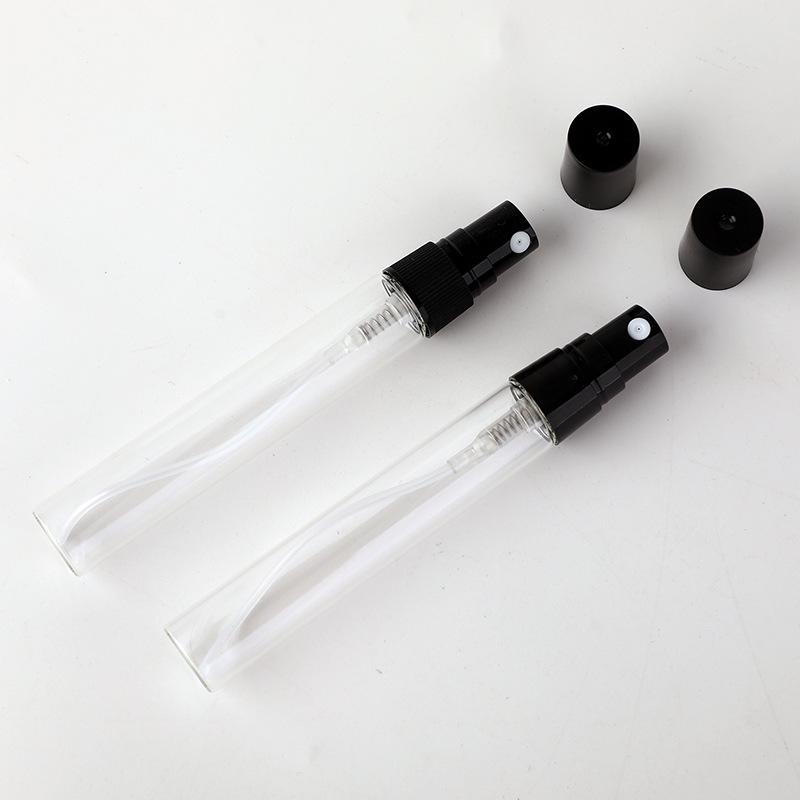 2/3/5/10ML Portable Refillable Glass Perfume Spray Bottle for Travel