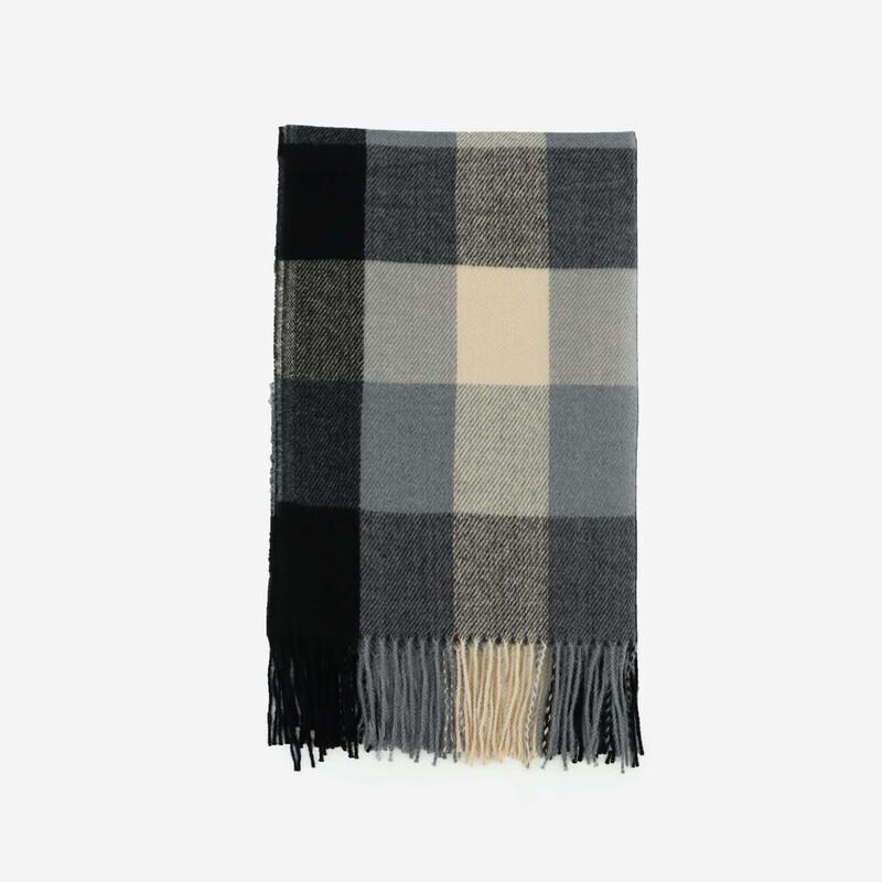 

CEENIU Unisex Winter Plaid Tassel Scarf GZ03