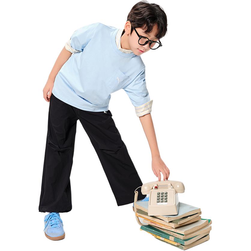 Puma Knitted Sweatpants SS25 Black, Teenagers 353225108202-90001