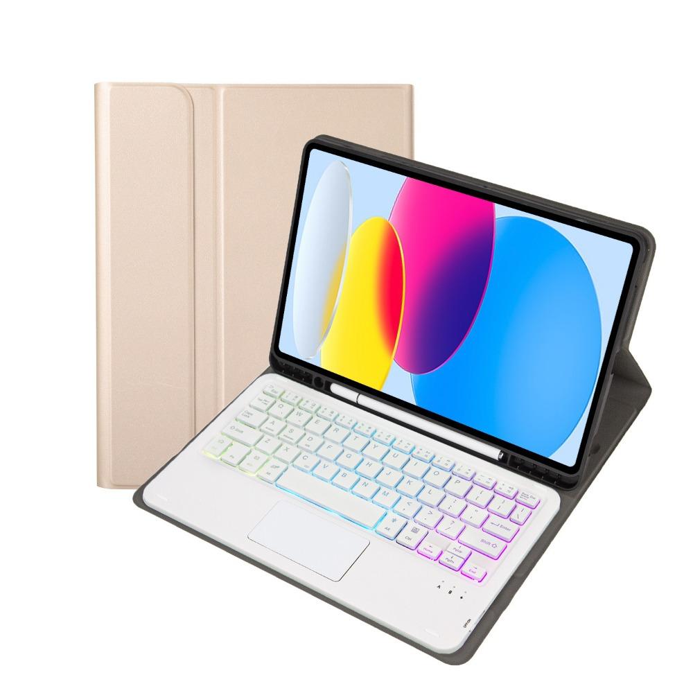 Magnética para iPad Air 10.9 11 Pro 9.7 Capa com Teclado Sem Fio Capa Fina de Couro para iPad 9 10ª Geração