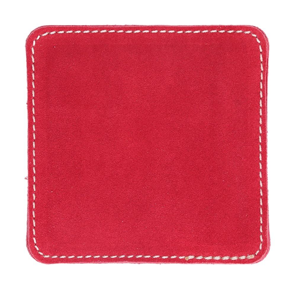 Red Billiard Cue Cloth Rough Surface Snooker Pole Cleaner Pool Cue Cleaner Pool Maintenance