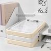 A4 Multi-Layer File Organizer - Test Paper Storage Box & Waterproof Folder, Desk Document Box for Students Office Portfolio