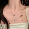 Titanium Steel Non-fading Small Waist Necklace Women's Summer Niche Design Accessories Collarbone Chain Pendant