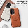EUCAGR Luxury PU Leather MagSafe Magnetic Wireless Charging Phone Case For Infinix Note 50 Pro+ 50S 50X Protective Back Cover