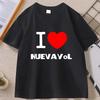 I Love Nuevayol Dtmf World Tour 2026 Bad Bunny Tshirt Unisex Women Printed Shortsleeved Cotton Tshirt Casual Round Neck Tops