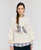 DEPOUND Ski Graphic Pullover [Ivory]