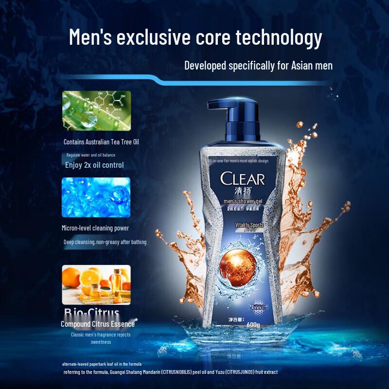 Clear Men Icy Cool Body Wash Duo Pack