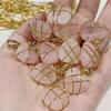 2 Pcs Diamond Castle Necklaces Fashion Birth Stone Heart Necklace Heart-shaped Crystal Pendant Jewelry for Teenage Girls