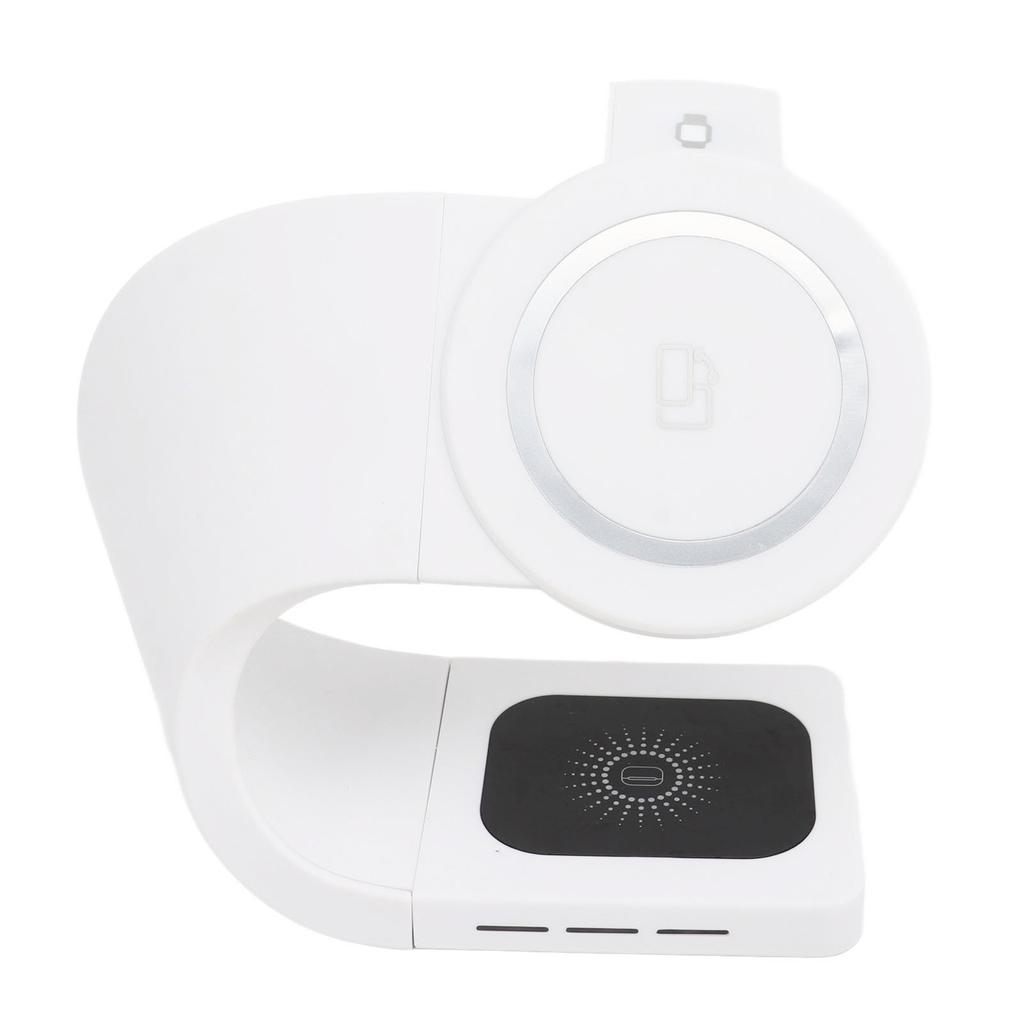 15W Fast Wireless Charger Magnetic Charging Station 3 Core Wireless Charging Dock Stand for Mobile Phones Watches