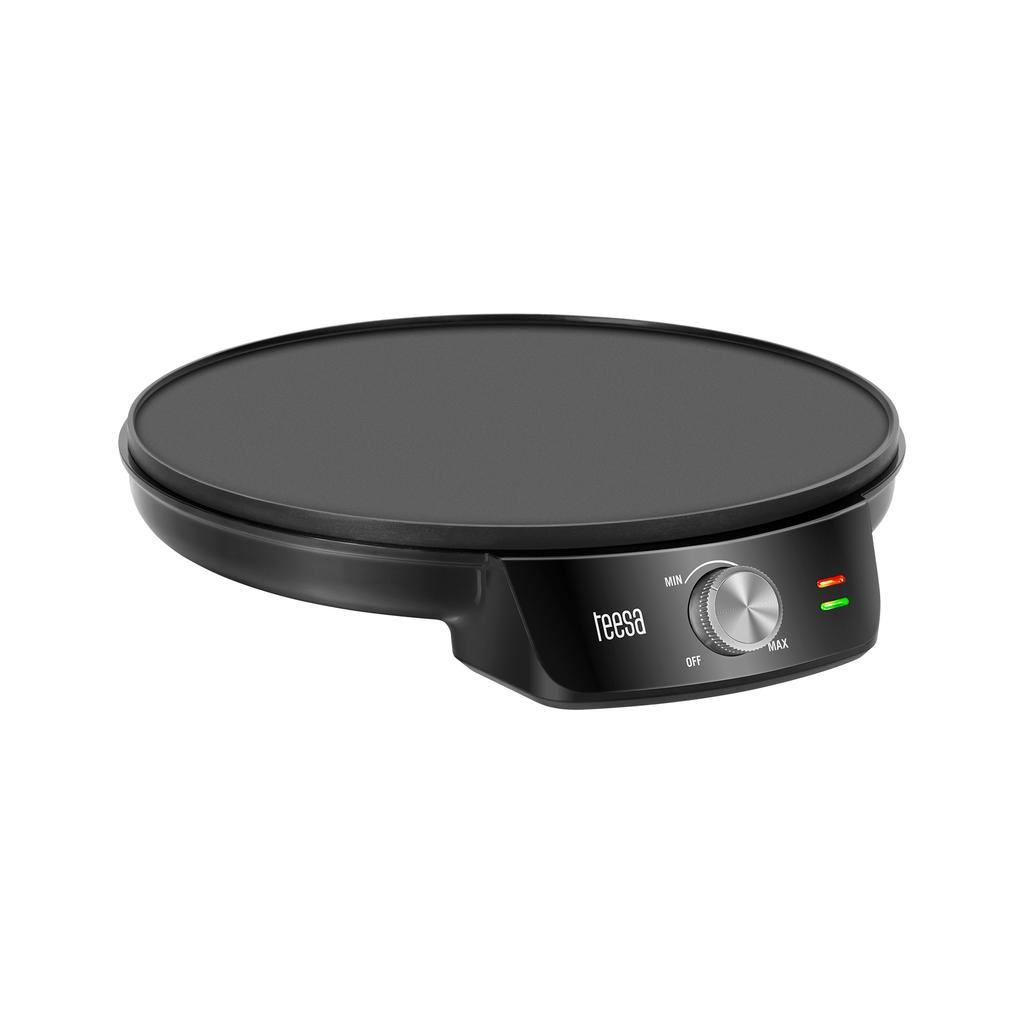 Teesa elektrischer Pfannkuchenmaker 30cm 1200W LEISTUNGSSTARK