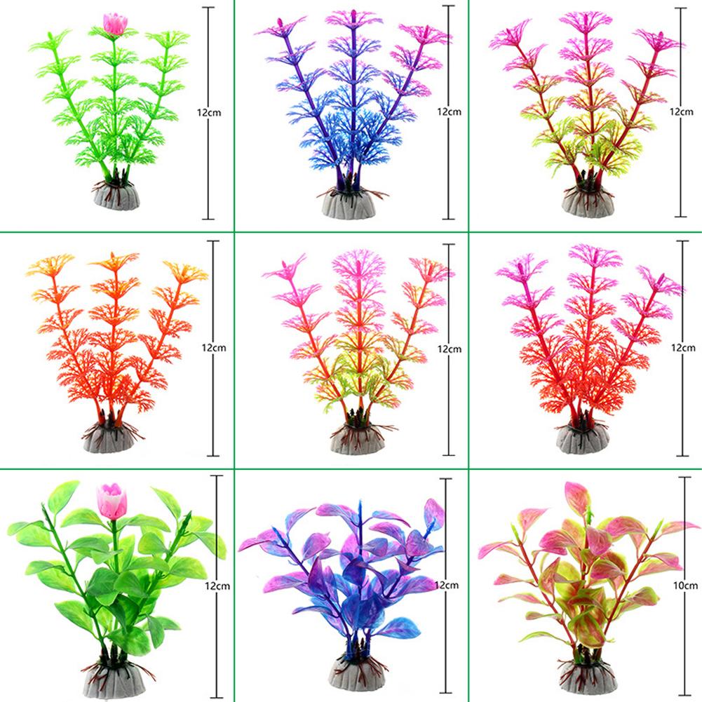 Simulation Artificial Plants Aquarium Decor Grass Water Weeds Ornament Plant Fish Tank Aquarium Grass Decoration Accessories