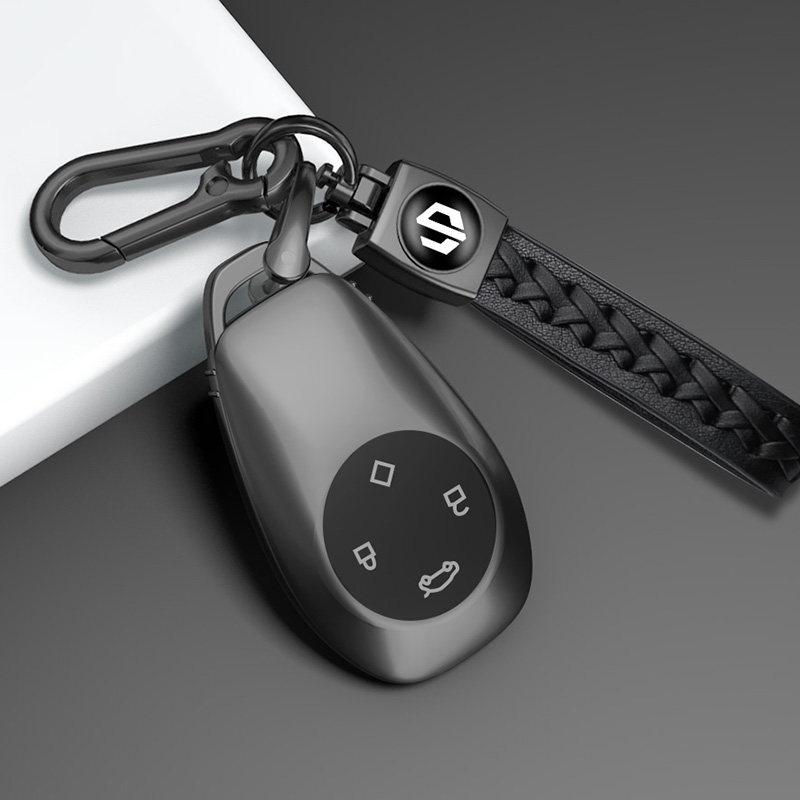 Per Leapmotor B10 C01 T03 C11 Copertura Integrale per Portachiavi Premium Custodia Portachiavi per Veicoli Elettrici Accessori Interni Auto