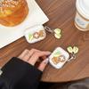 Stereo Peanut Transparent Apple Bluetooth Headset Cover For Airpods4 Pistachio Pendant Airpods Pro Soft