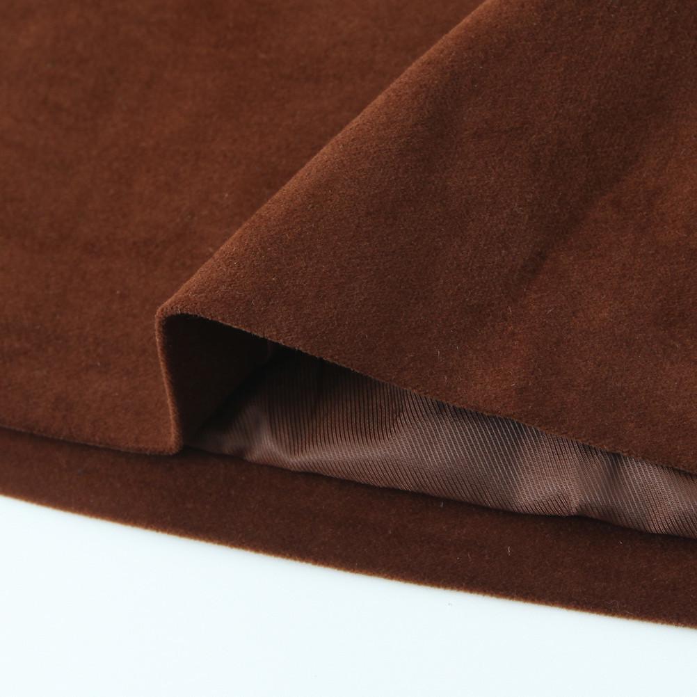 2025 Spring Women's Velvet Jacket & High-Waisted Skirt Set