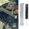 Pelletsrökare Rör Sexkantigt Rostfritt Stål BBQ Rör Utomhus Mesh Grill Rökgenerator