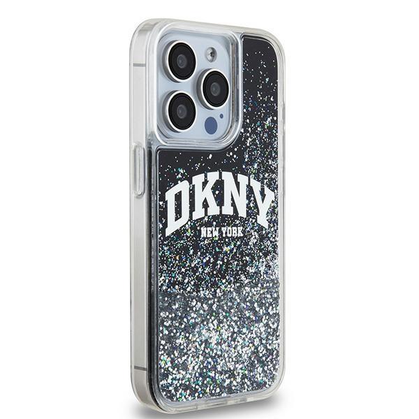 Dkny Dkhcp14Llbnaek Iphone 14 Pro6.1 Czarny/Black Hardcase Liquid Glitter Big Logo