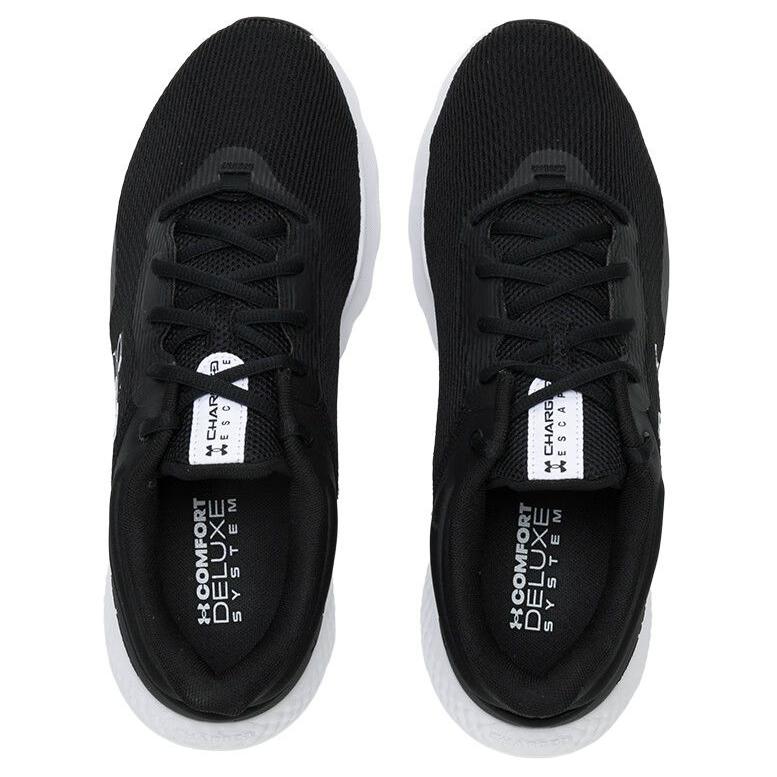 Under Armour Charged Escape 4 Comfortable Versatile Low-Top Casual Running Shoes Men Sneakers Black 3028234-002