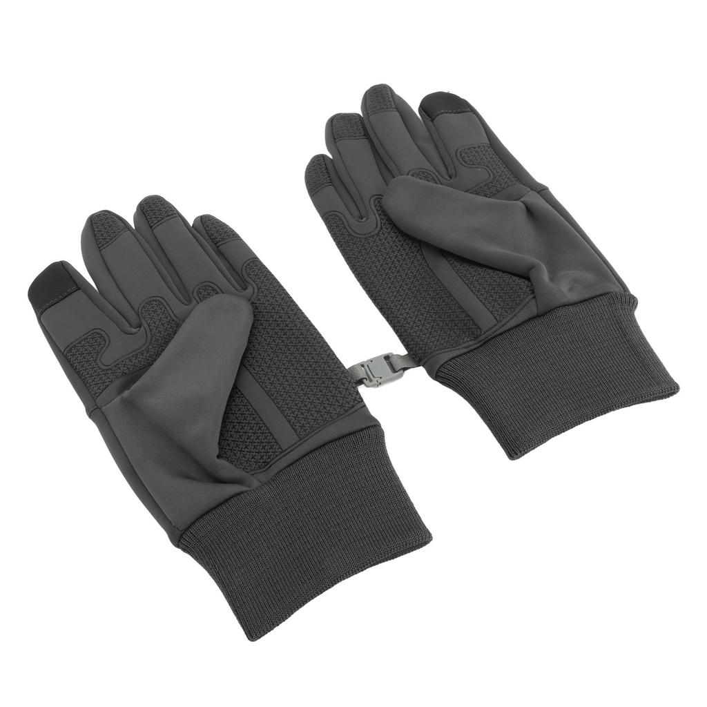 1Pair Full Finger Bicycle Gloves Touch Screen Warm Gloves for Men Women Riding Training Shooting