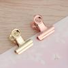 6PCS/set Kitchen Food Sealing Bag Clips Stainless Steel Letter Paper Photo File Clamps School Office Calendar Binder Clip