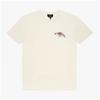 A.p.c. OScar Floral Men S ShorT Sleeve T ShirT Cogck H26511 Aad Ecru