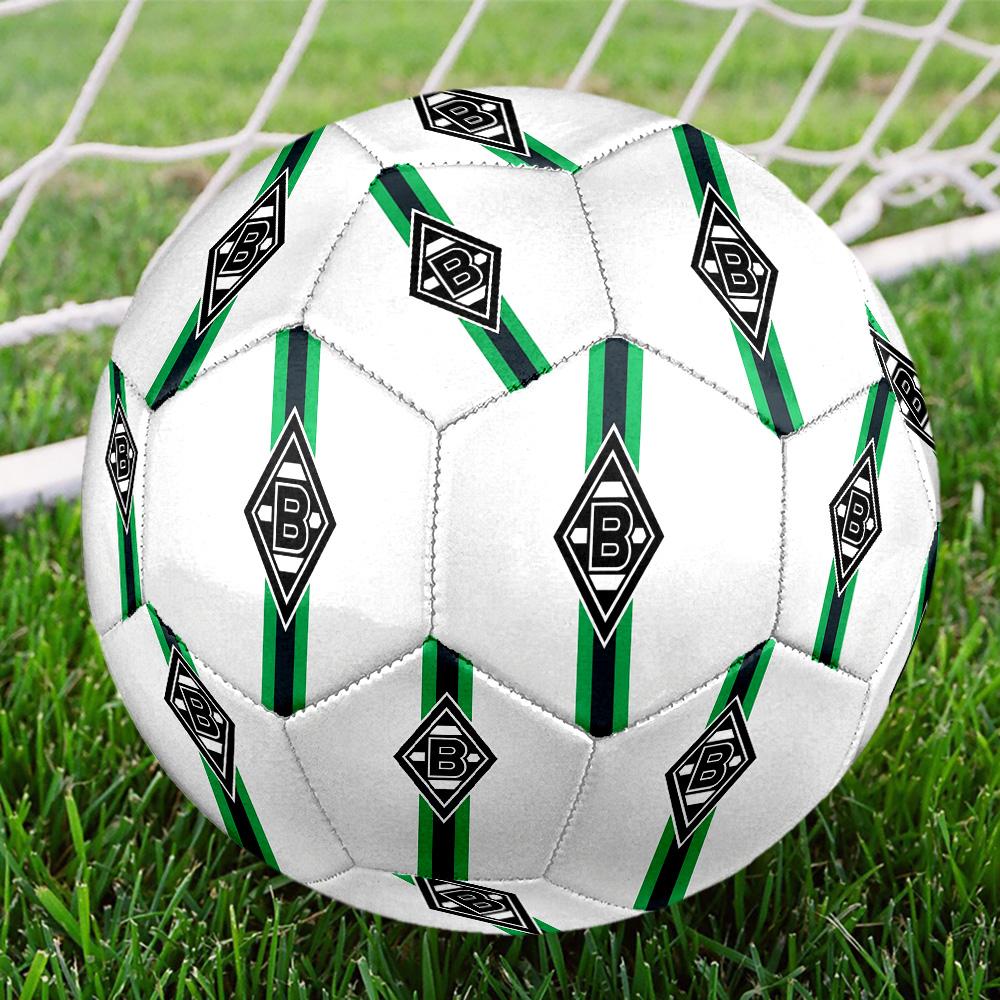 BMG posterSoccer Ball Colorful All Ages Machine Stitched PVC Competition Ready Durable High-Bounce