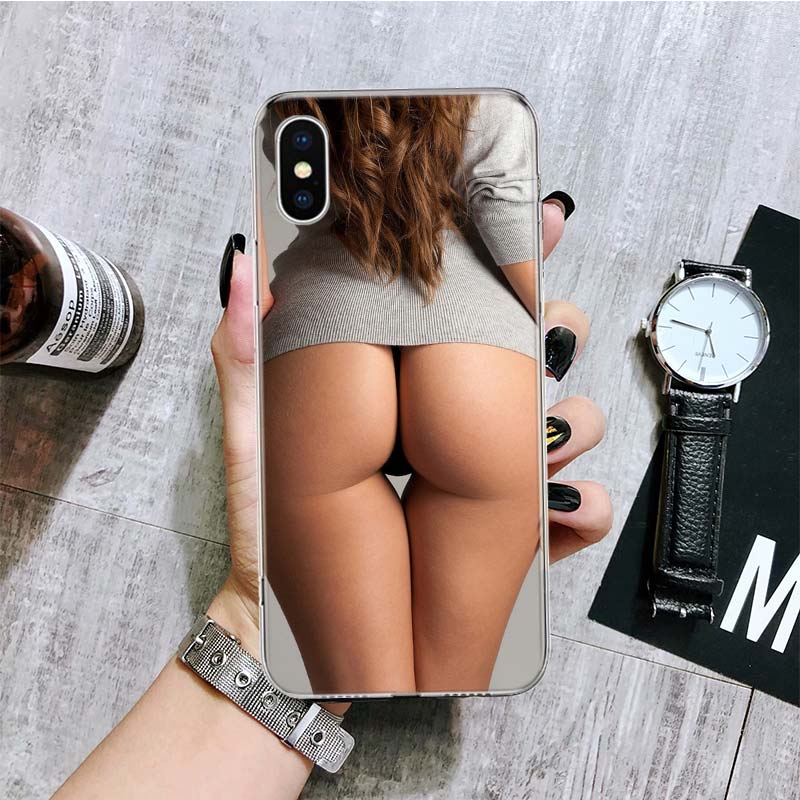 Sexy Zadek Spodní prádlo Bikiny Žena Dívka Pouzdro na telefon Pro iPhone 11 12 13 14 Pro XS XR X Max 7 8 6 6S Plus Mini + 5 SE Vzor